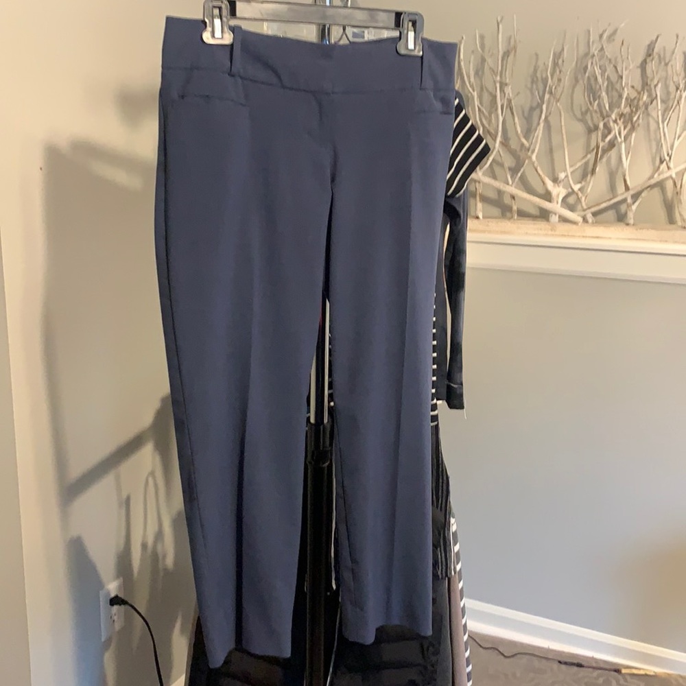 The Limited Drew Fit Slate Blue Trousers 10